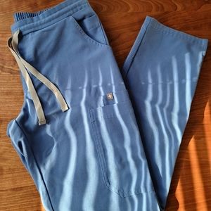 FIGS Ceil Blue Yola Scrub Pants